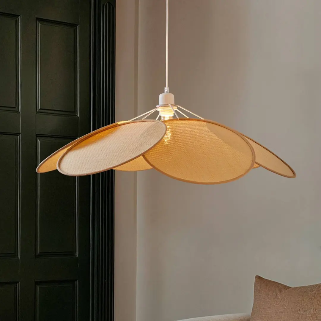 Lindby Hanglamp Rotan E27