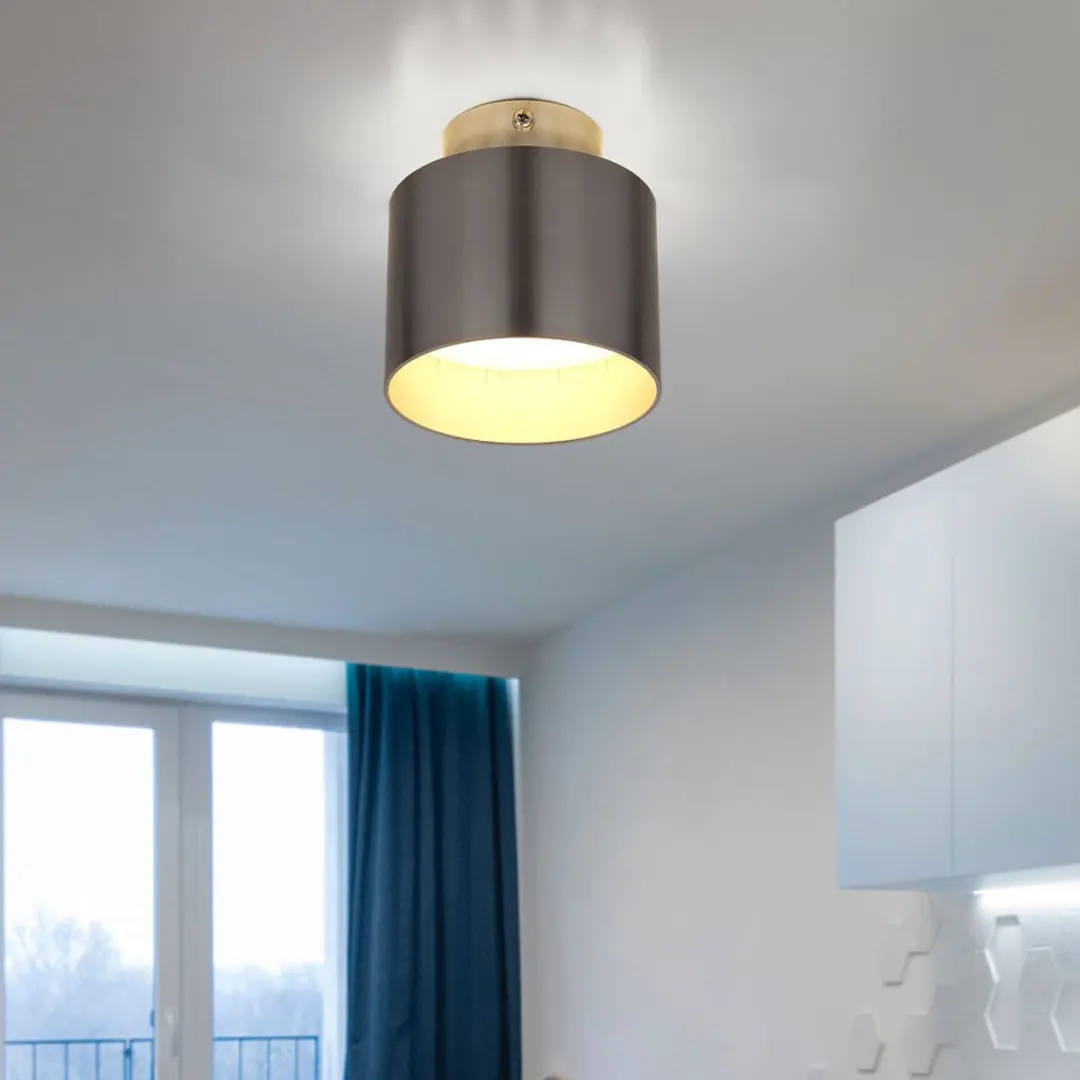 Globo LED Plafondlamp Opbouw 12W Warm Wit - 2 Stuks