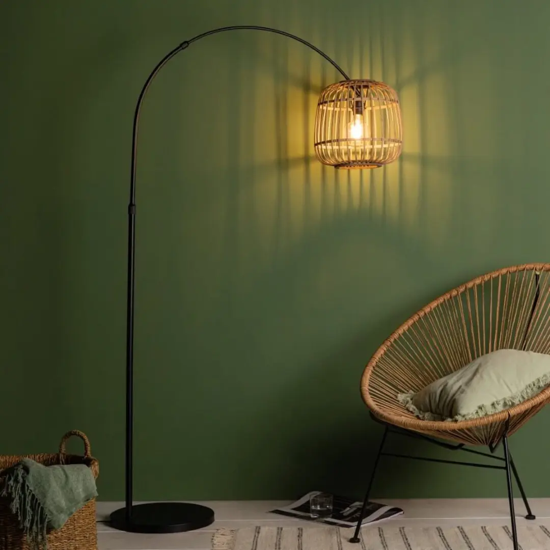 Brilliant Nikka Boogvloerlamp 170cm - 40W E27