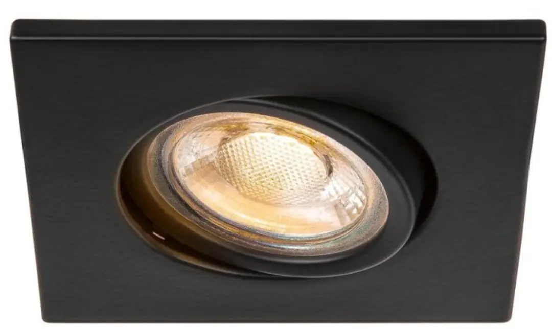 SLV Inbouwspot QPAR52 GU10 Zwart
