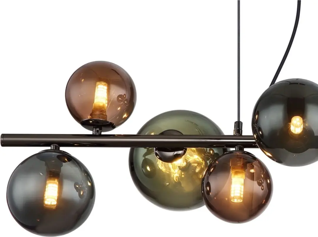 Globo RIHA Hanglamp - 9 Lichtpunten - Multicolor
