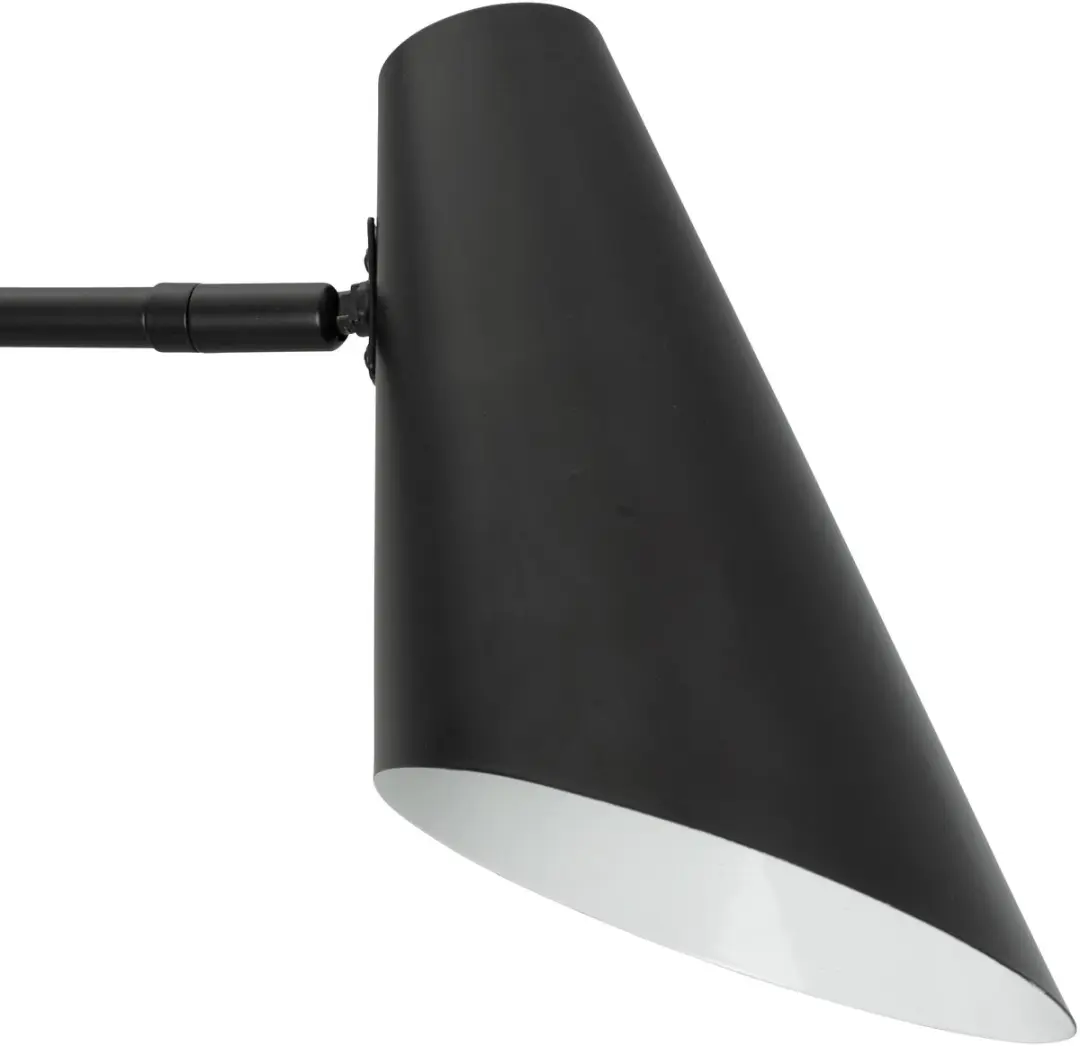 Dyberg Larsen Cale Wandlamp E14 40W - Zwart