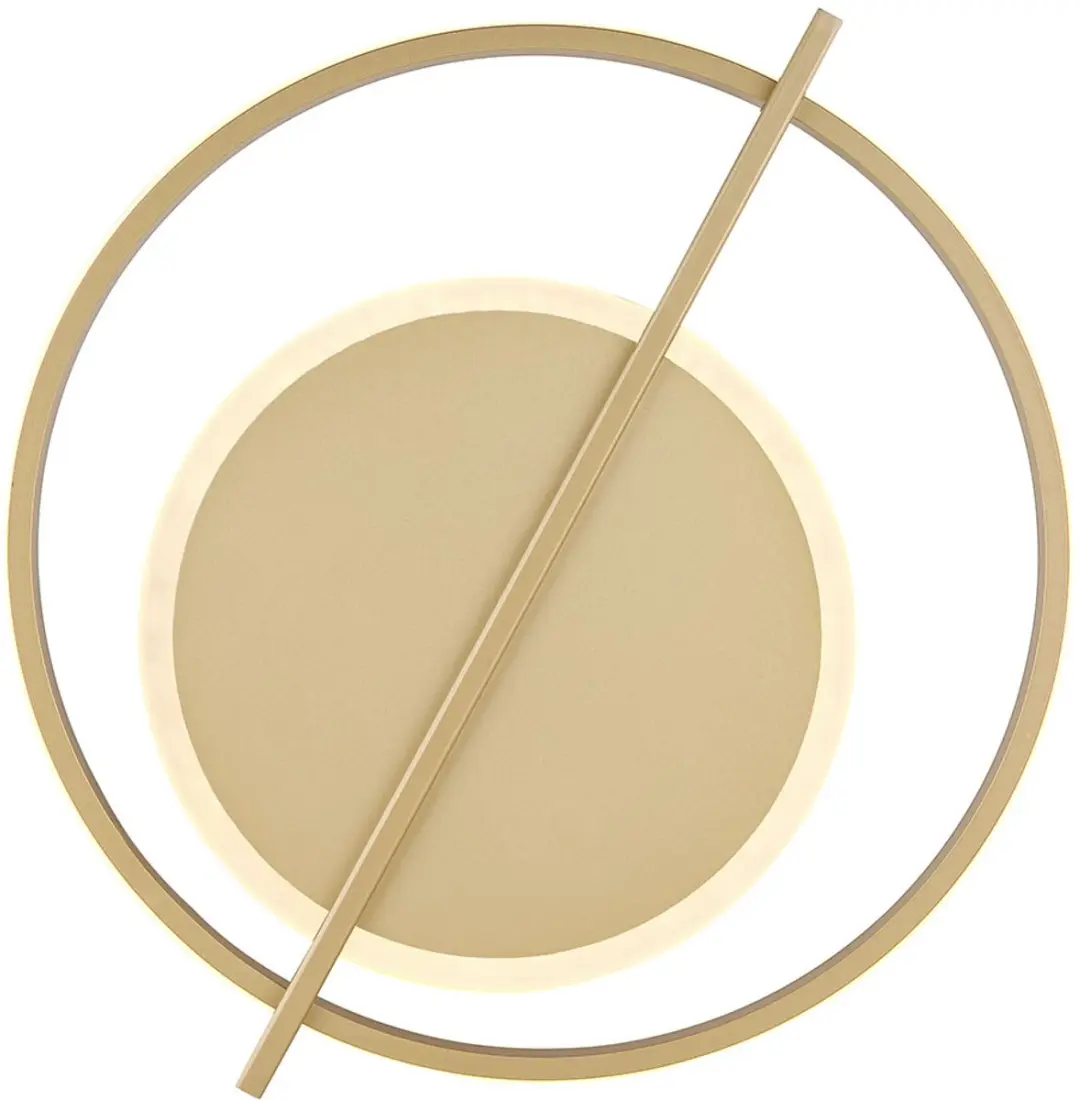Globo Plafondlamp Goud 36W 2800Lm - 40x36x5cm