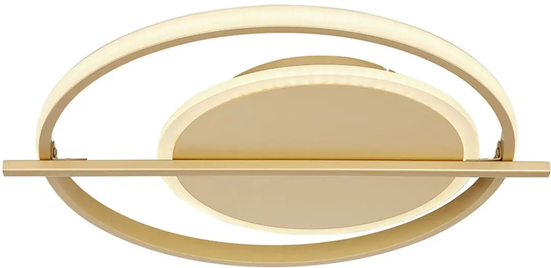 Globo Plafondlamp Goud 36W 2800Lm - 40x36x5cm - afbeelding 6 van 6