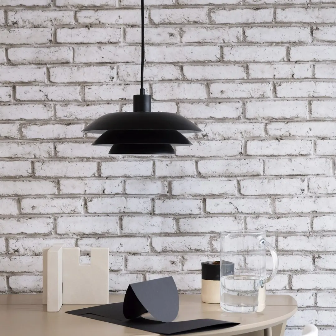 Dyberg Larsen DL31 Hanglamp 31cm E27 - Matzwart