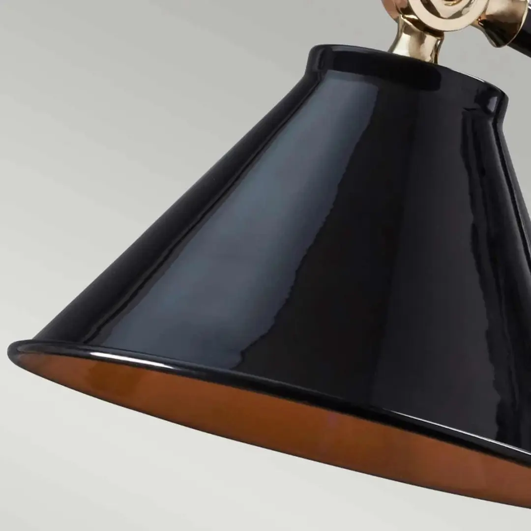 Elstead Lighting Provence Element LED Tafellamp - 1x E27 60W - Zwart/Brons