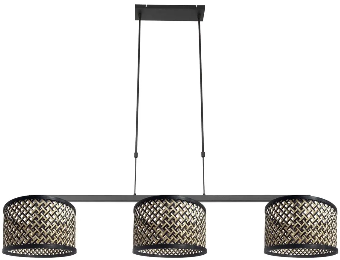 Steinhauer 3-lichts Hanglamp Stang 3743ZW