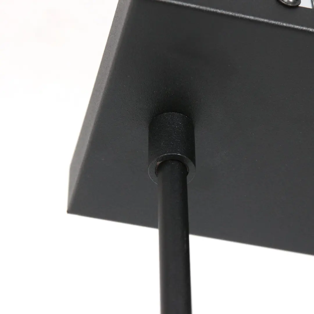 Steinhauer 3-lichts Hanglamp Stang 3743ZW - Bamboe/Zwart - afbeelding 6 van 6