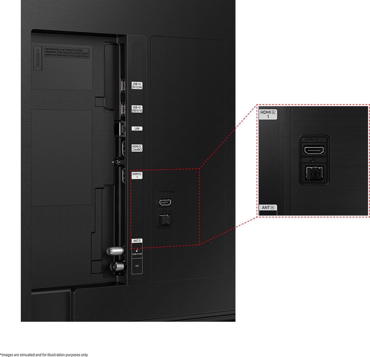 Samsung QE43Q60C - 43 inch - 4K QLED - 2023 - Buitenlands model