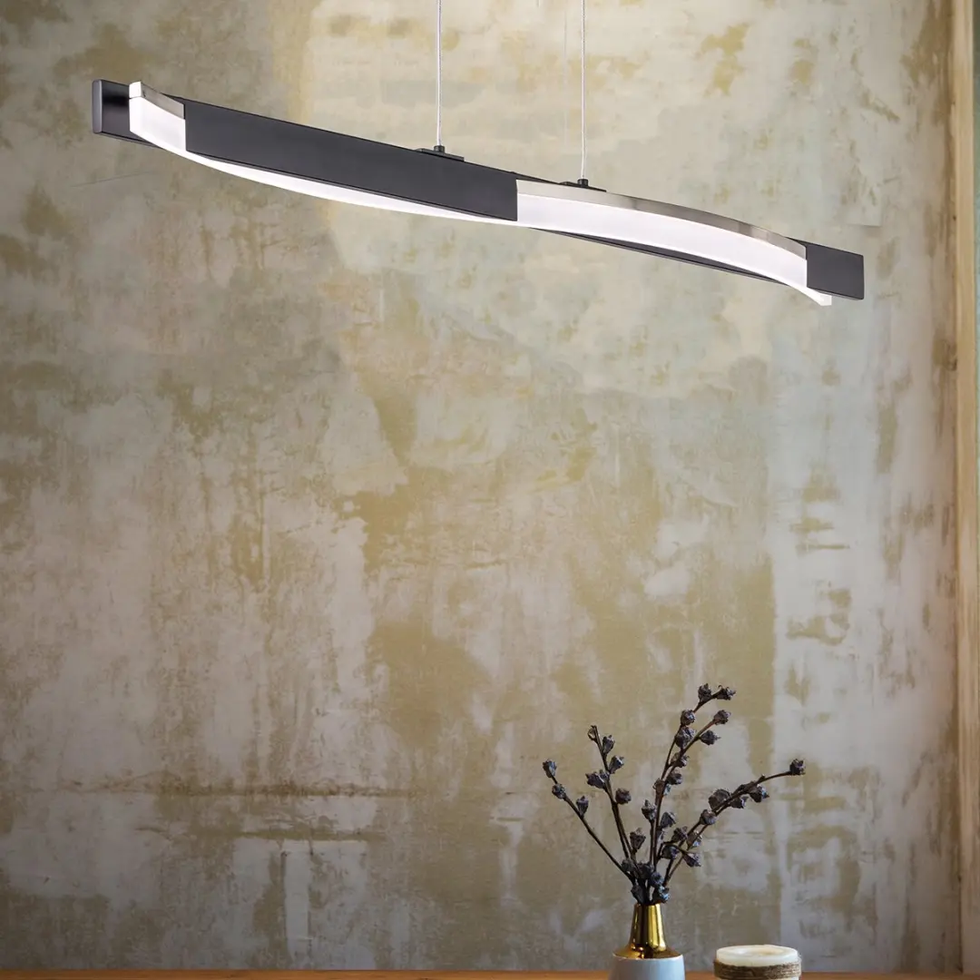 Fischer & Honsel Bridge Hanglamp 18W LED - 2700 Lumen - Zwart