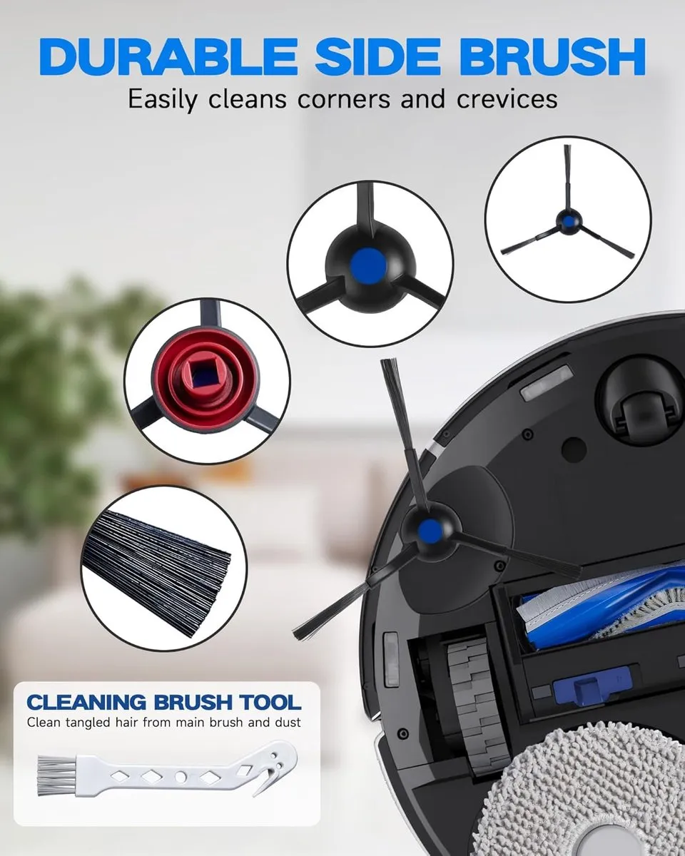 Ecovacs T30 Accessoireset - 19 Stuks - o.a. hoofdborstels/filters
