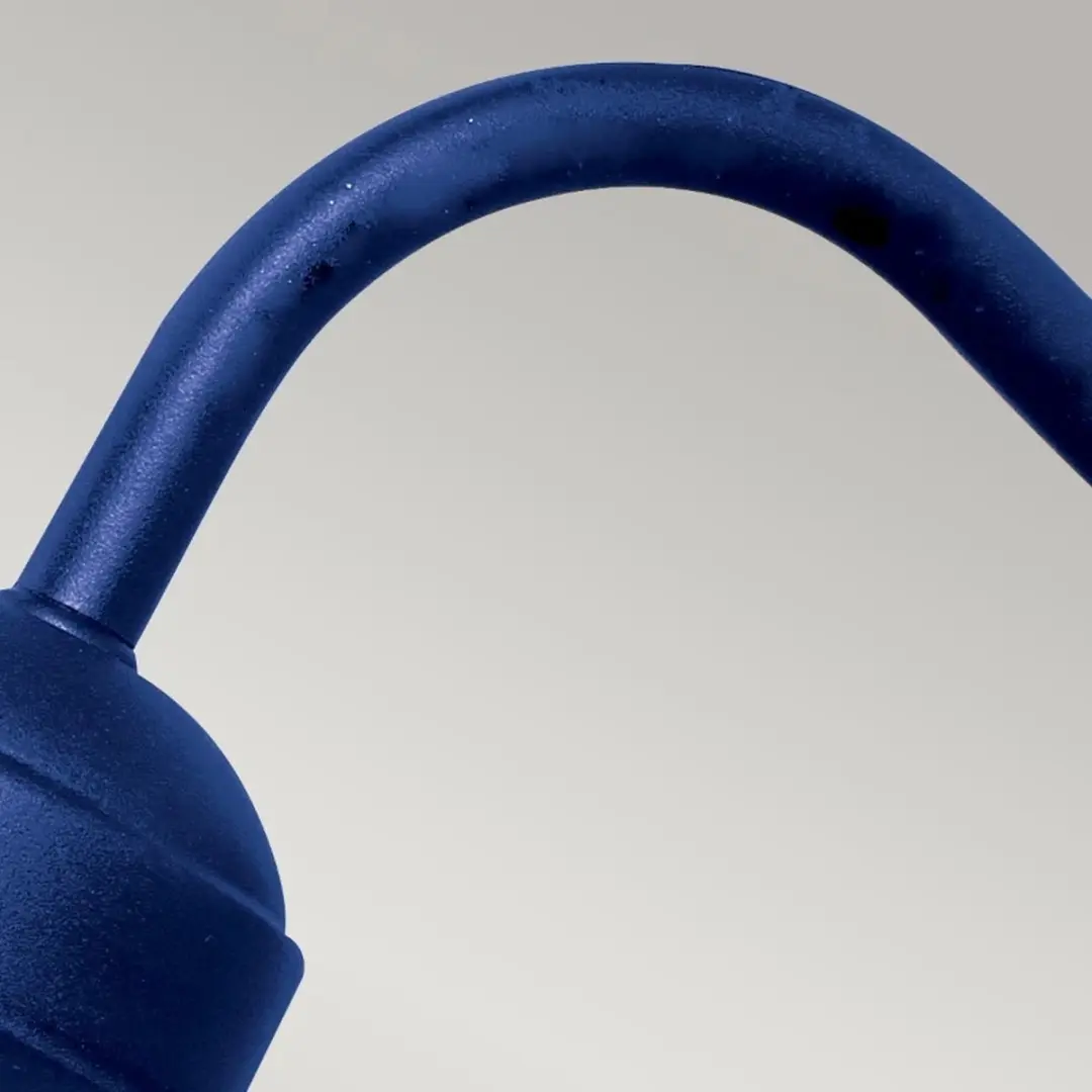 Elstead Klampenborg LED Wandlamp E27 60W - IP44 - Navy Blue