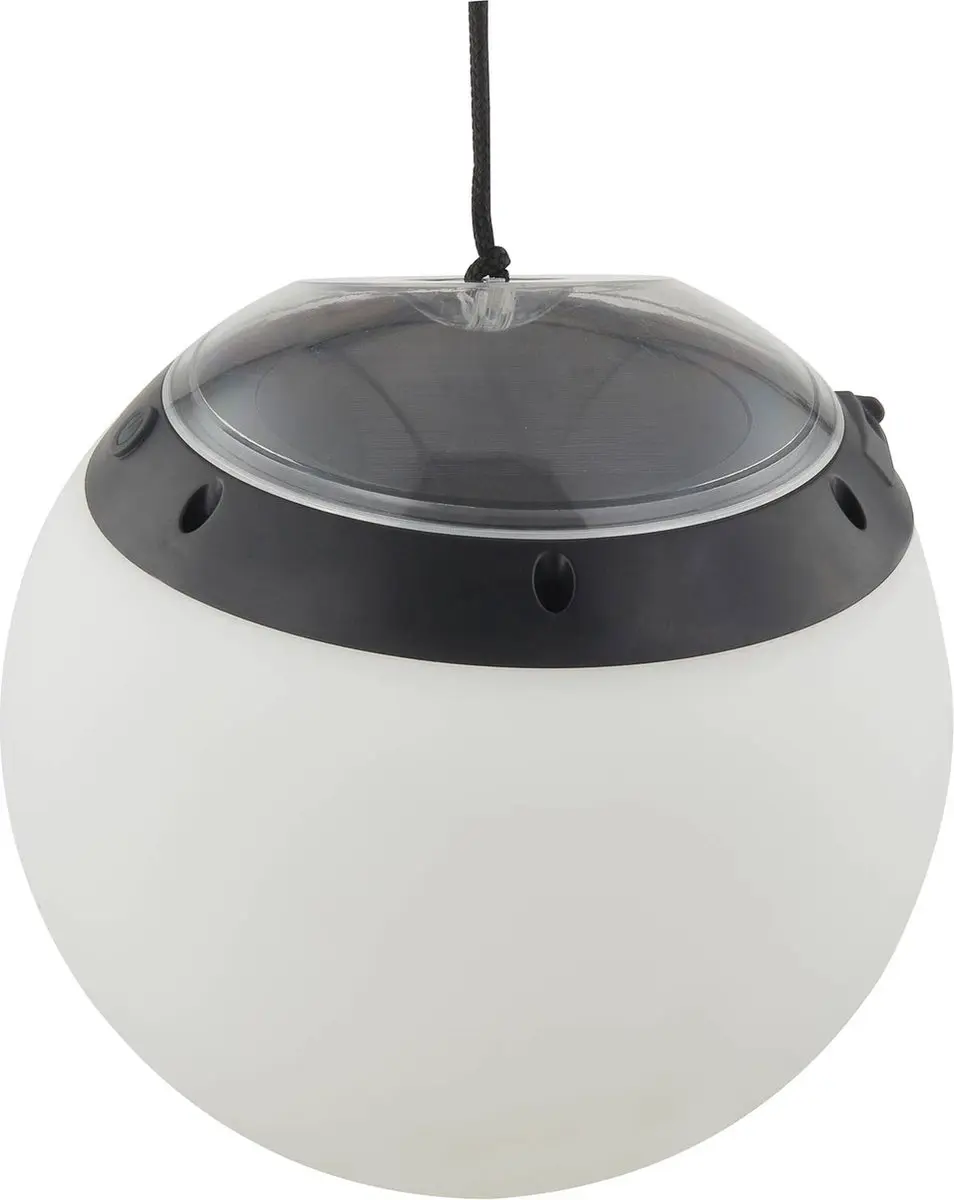 Lindby RGB Hanglamp Buiten - 1 Licht - Wit/Zwart