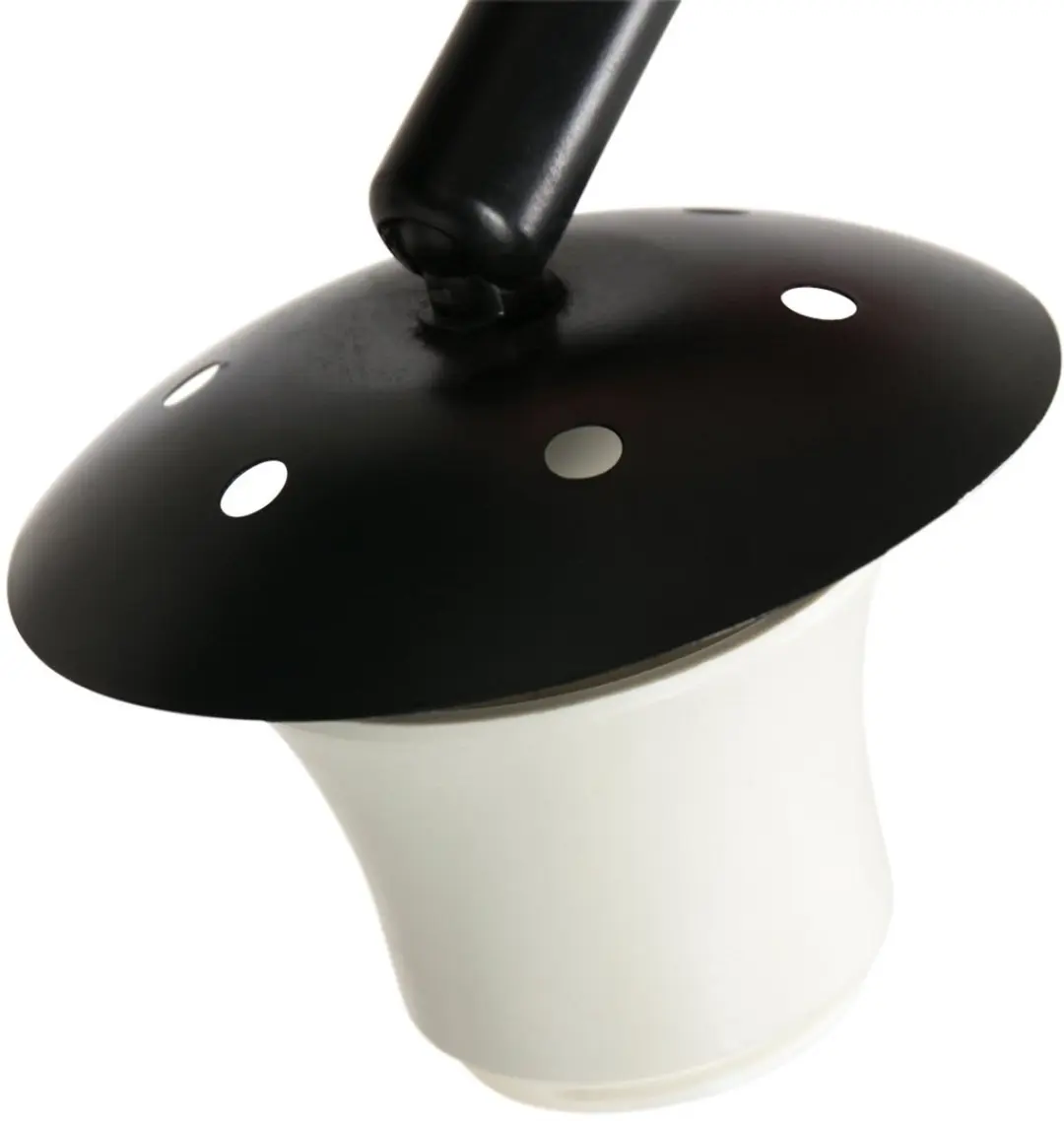 Steinhauer Sparkled Light 9899ZW Vloerlamp - Zwart - 40W