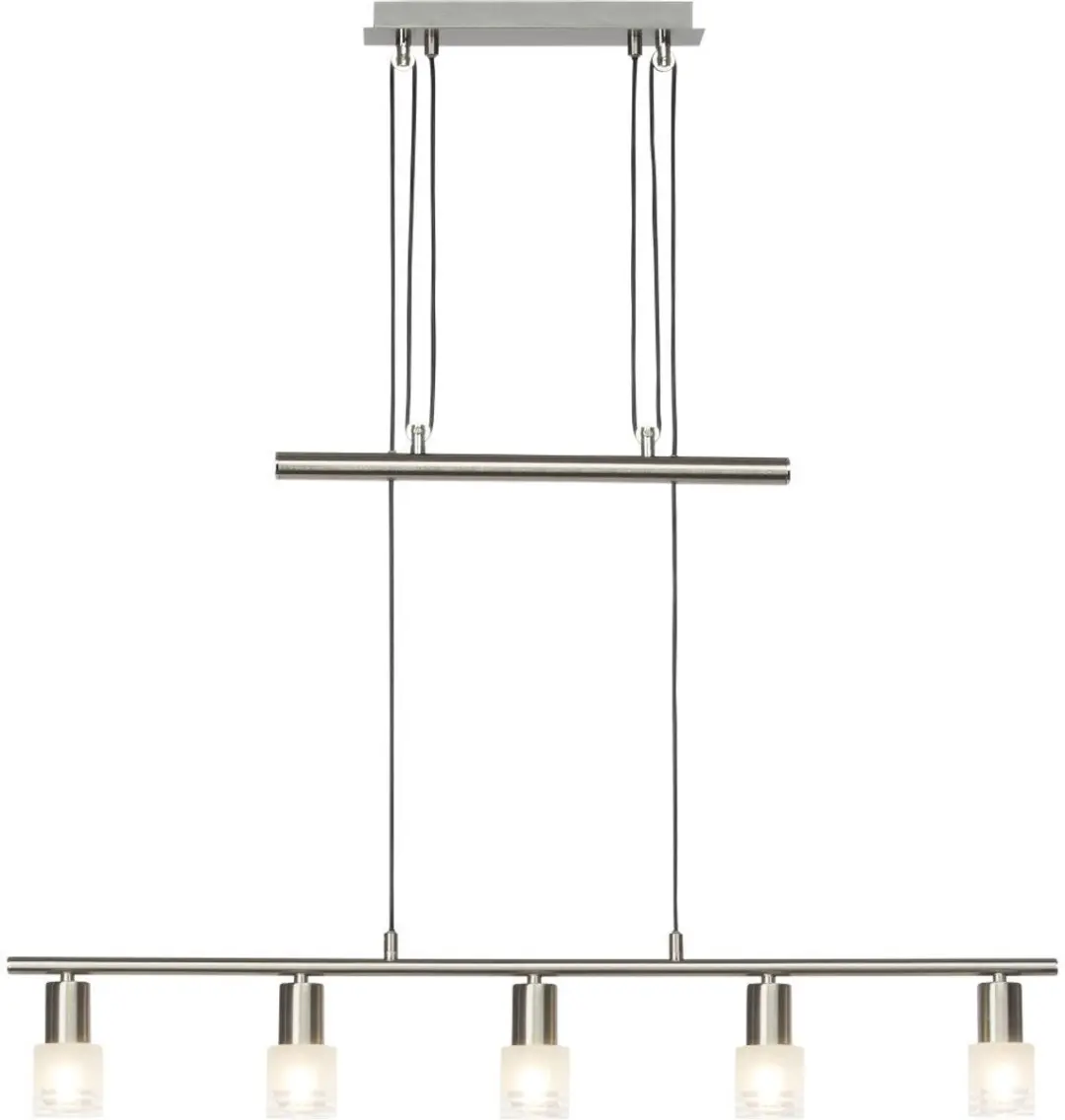 Brilliant LEA Hanglamp 5x4W LED - RVS