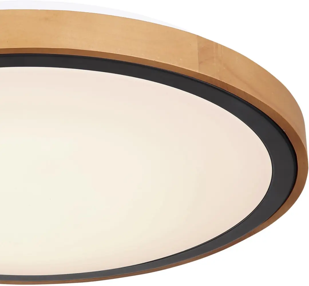 Globo Bruno Plafondlamp - Ø44cm - Zwart