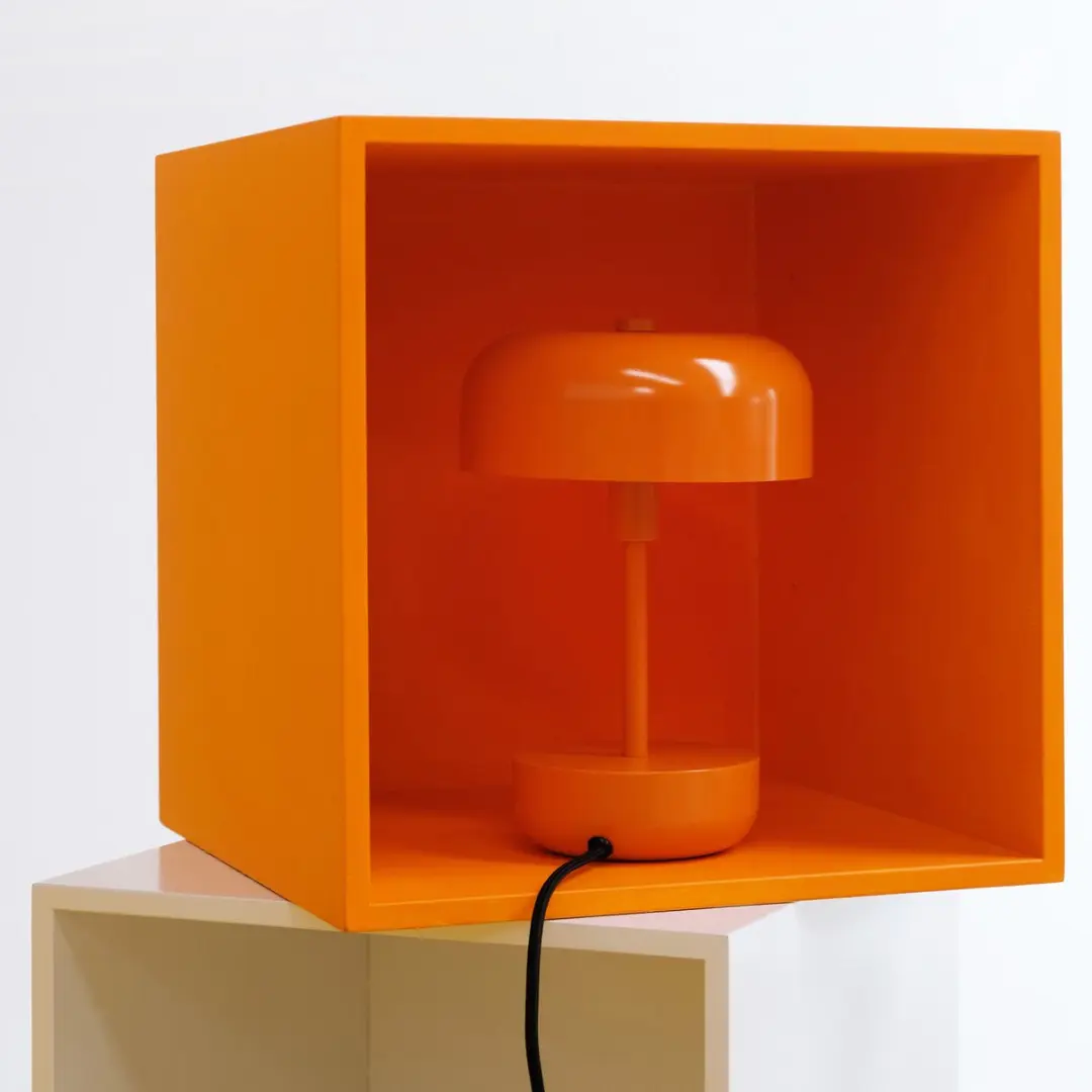 Dyberg Larsen Tafellamp Haipot - 9W - Orange Metaal