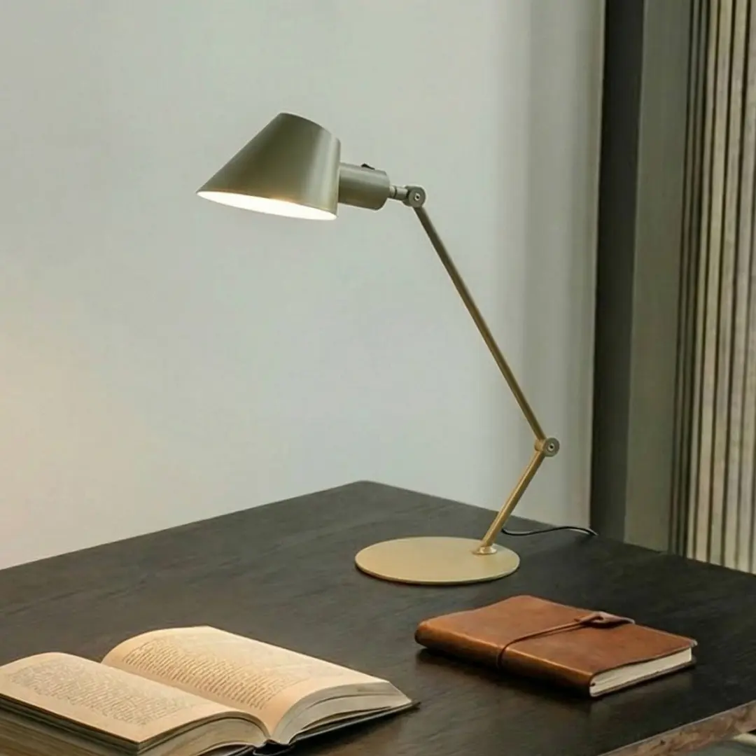 Lindby Bureaulamp Metaal Lichtgroen 64cm