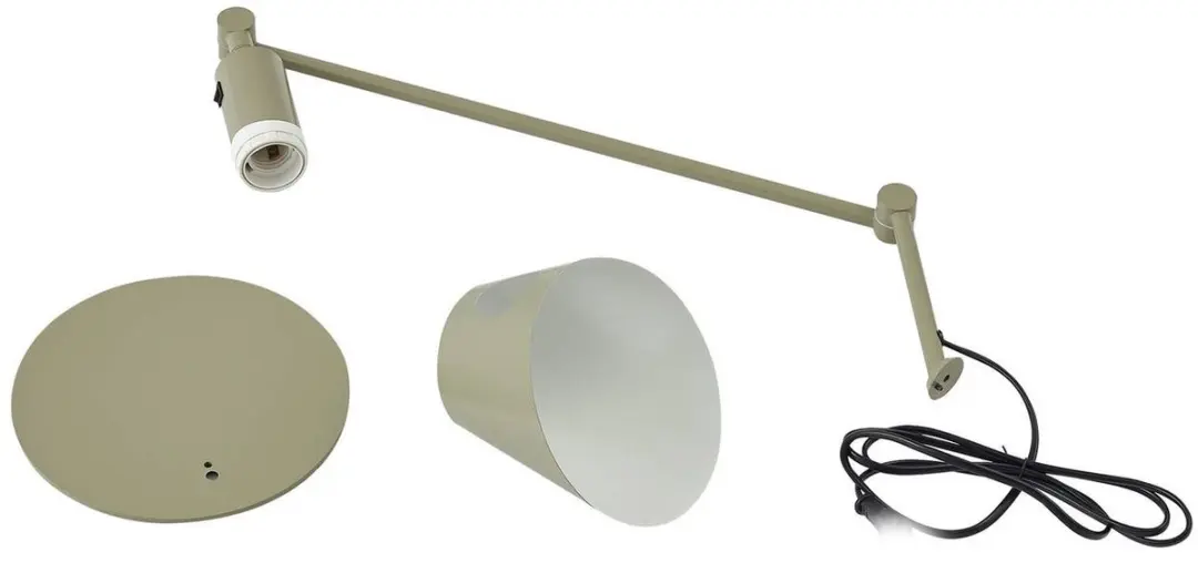 Lindby Bureaulamp Metaal Lichtgroen 64cm - E27