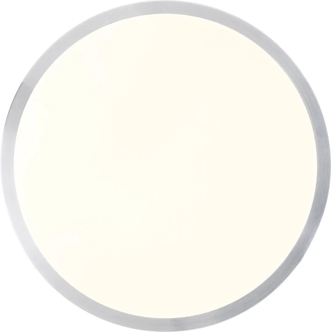 Brilliant Livius Plafondlamp LED 22W - Nikkel Wit