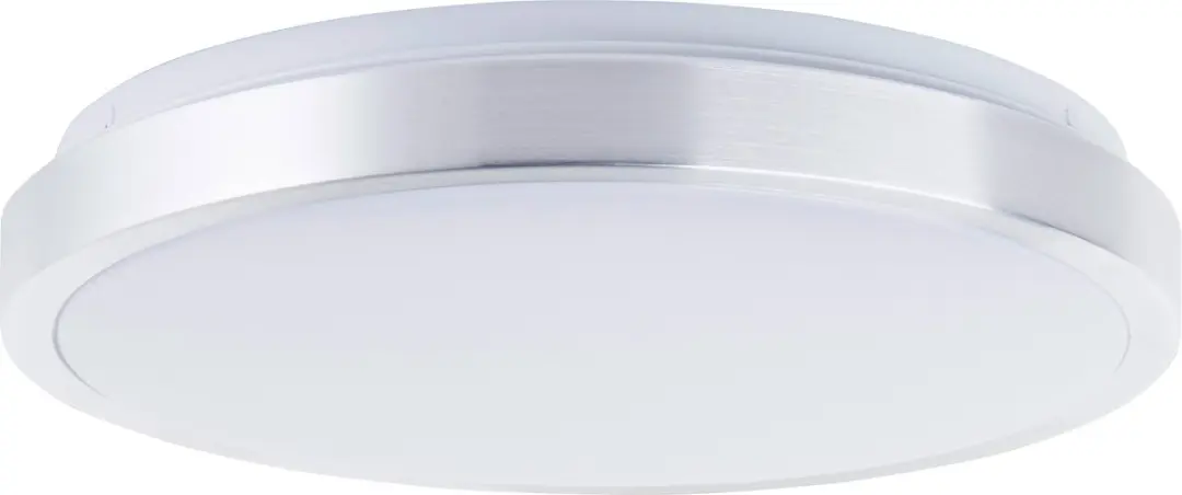 Brilliant Livius Plafondlamp LED 22W - Nikkel Wit