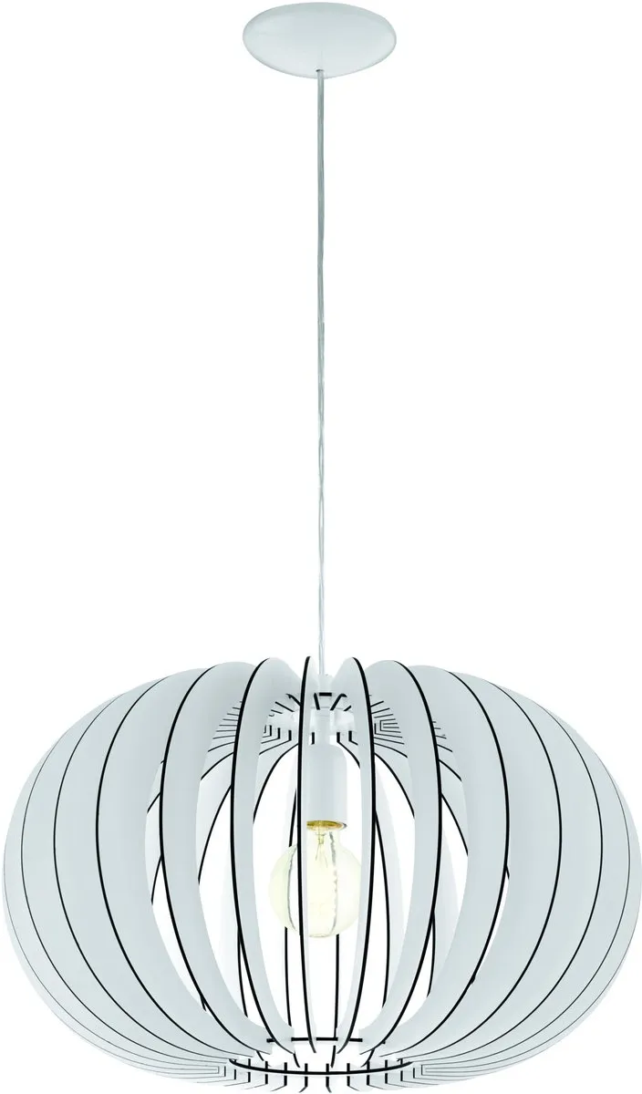 Eglo Stellato Hanglamp E27 - Ø21cm - Wit