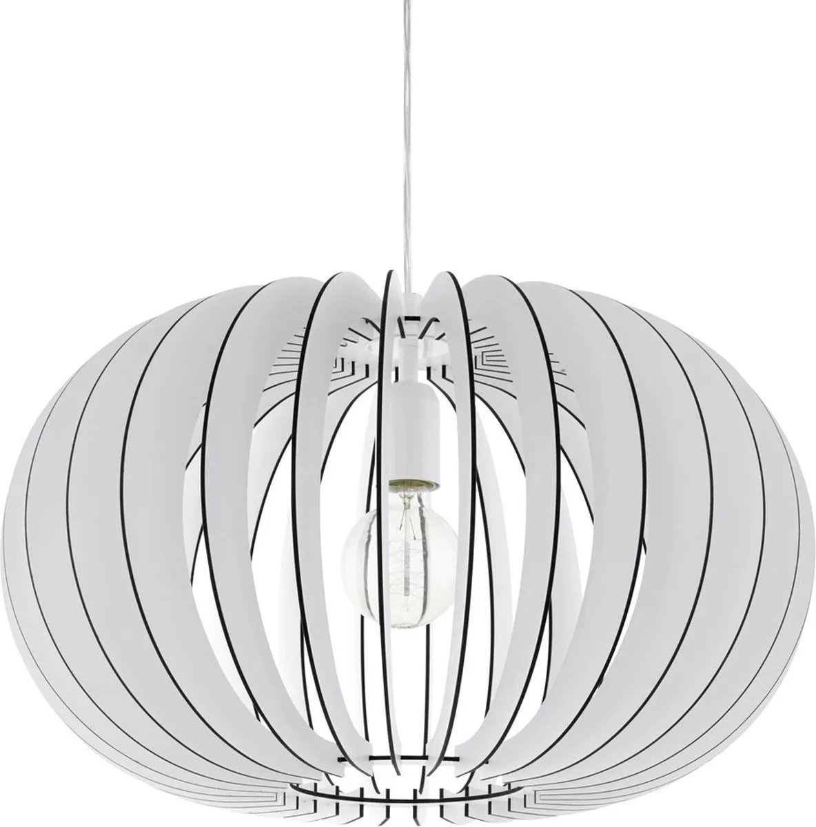 Eglo Stellato Hanglamp E27 - Ø21cm - Wit