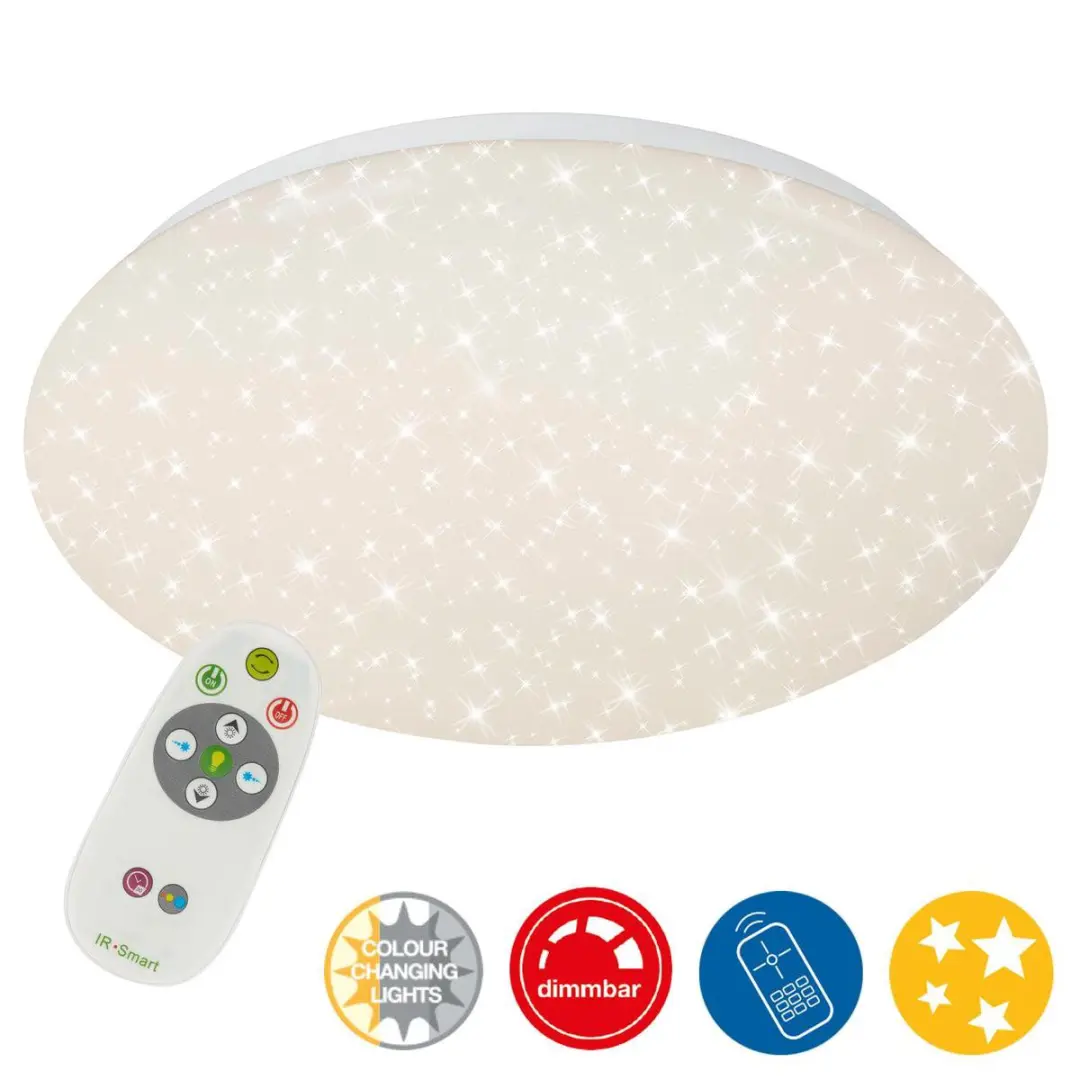 Briloner Verb Plafondlamp 15W - 1300 Lumen Wit