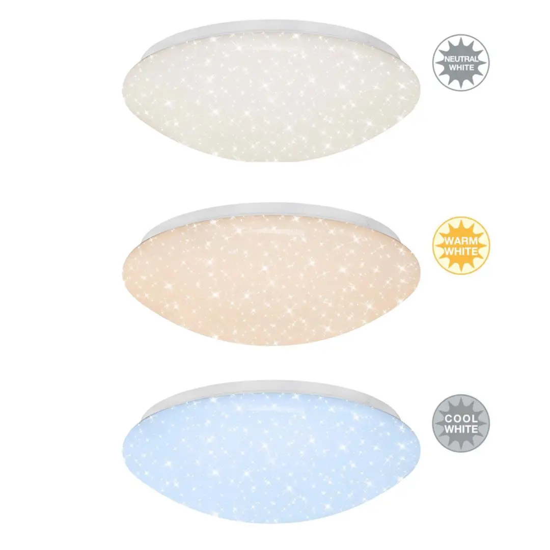 Briloner Verb Plafondlamp 15W - 1300 Lumen Wit