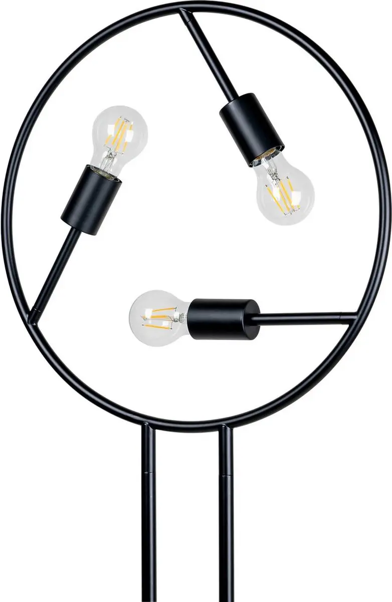 Lucande Vloerlamp 3-lichts IJzer 139cm