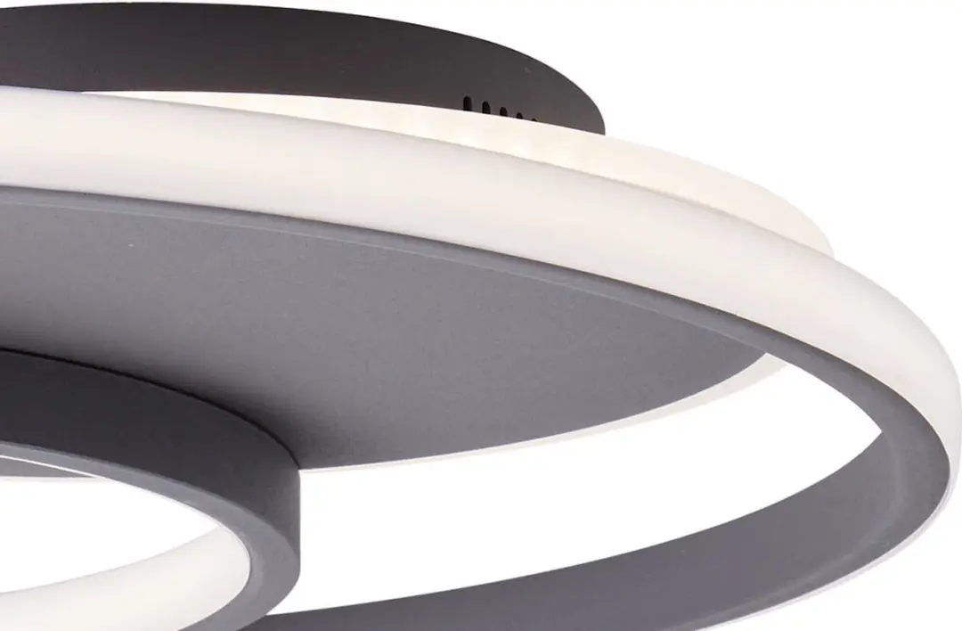 Brilliant Runda Plafondlamp 51.5W - 3000K-6000K - Donkergrijs - afbeelding 6 van 6