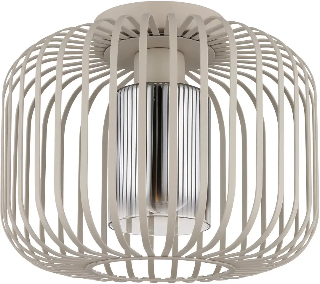 Globo Alfred Plafondlamp Beige - Ø28cm - E27