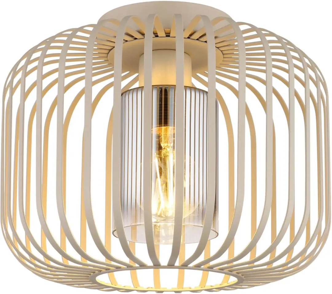 Globo Alfred Plafondlamp Beige