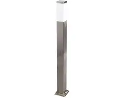 Lindby Padverlichting Roestvrij Staal 100cm - E27 - Wit