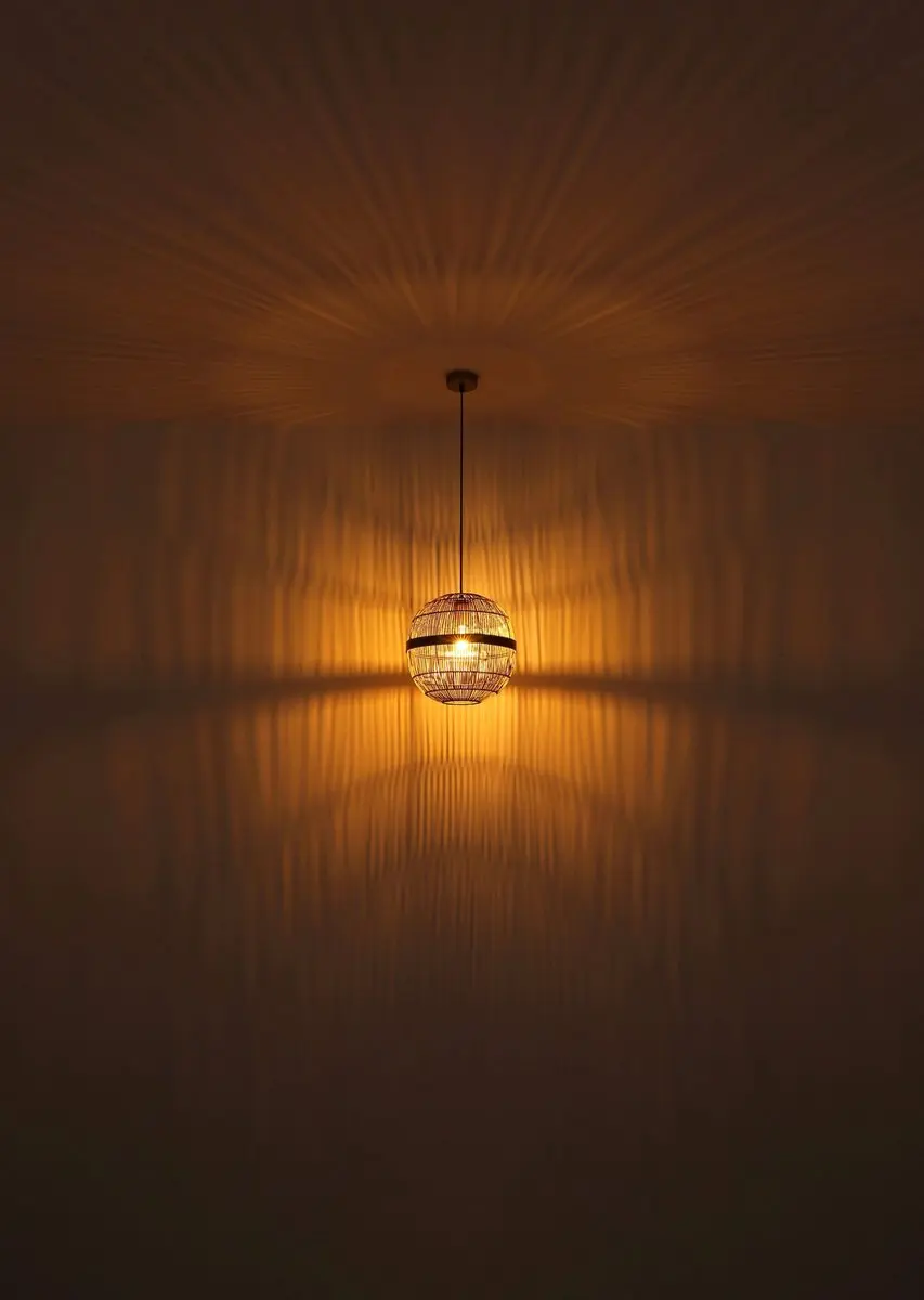 Globo Hermi II Hanglamp - Brons - Ø40cm - E27