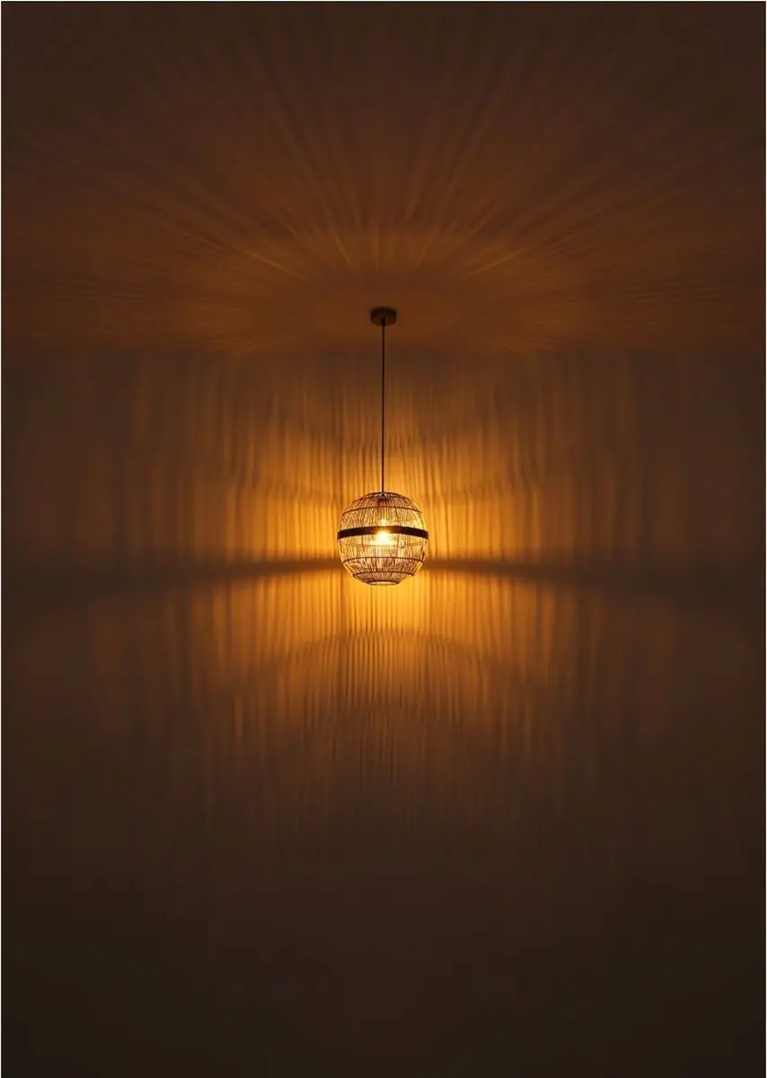 Globo Hermi II Hanglamp - Brons - Ø40cm - E27