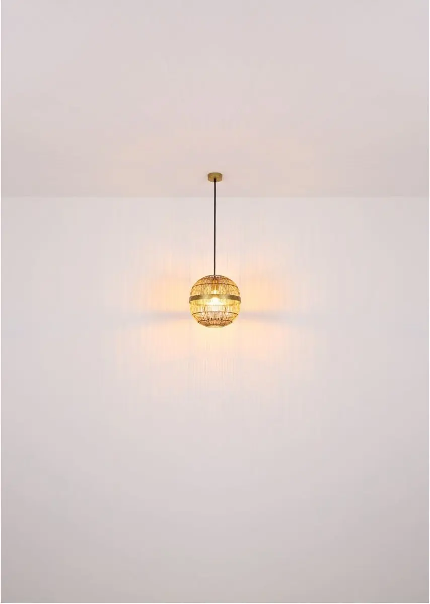 Globo Hermi II Hanglamp - Brons - Ø40cm - E27