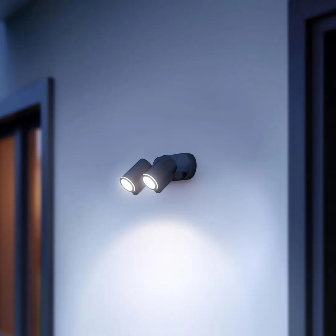Steinel DUO LED-Spot Wandlamp Antraciet - 2 Lichtpunten - afbeelding 6 van 6
