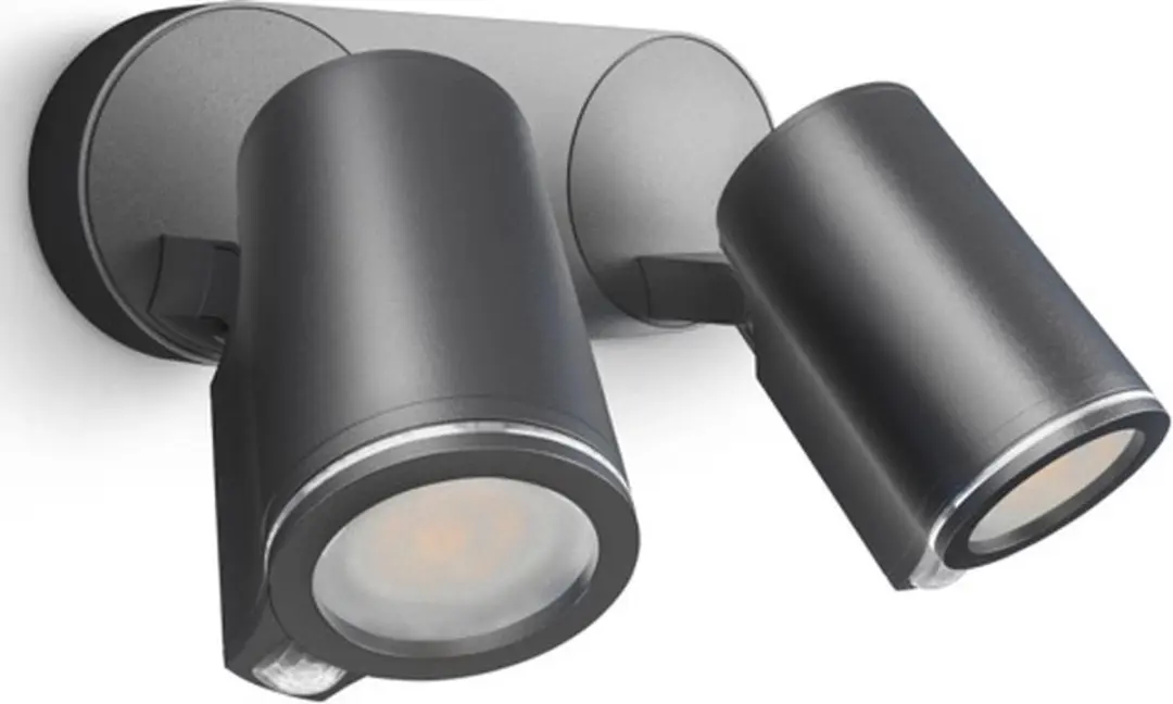 Steinel DUO LED-Spot Wandlamp Antraciet - 2 Lichtpunten