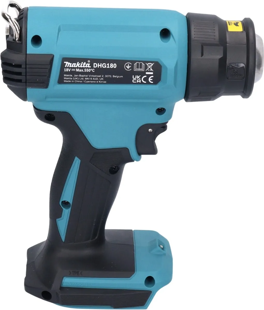 Makita DHG 180 G1 Heteluchtpistool 18V - 550°C - 6,0 Ah