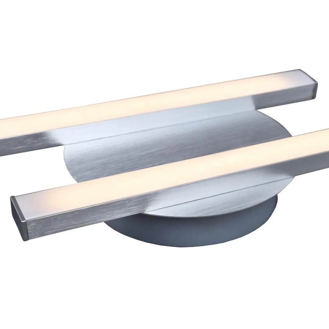 Briloner GO Plafonnière LED 12W - 2x6W - Aluminium - 55cm