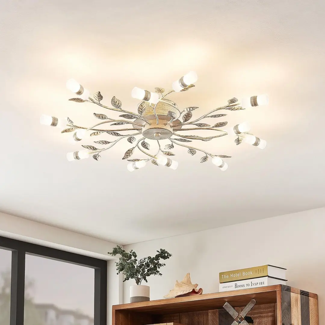 Lindby LED Plafondlamp 12-lichts 80cm