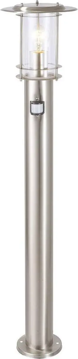 Brilliant York Staande Buitenlamp Chroom