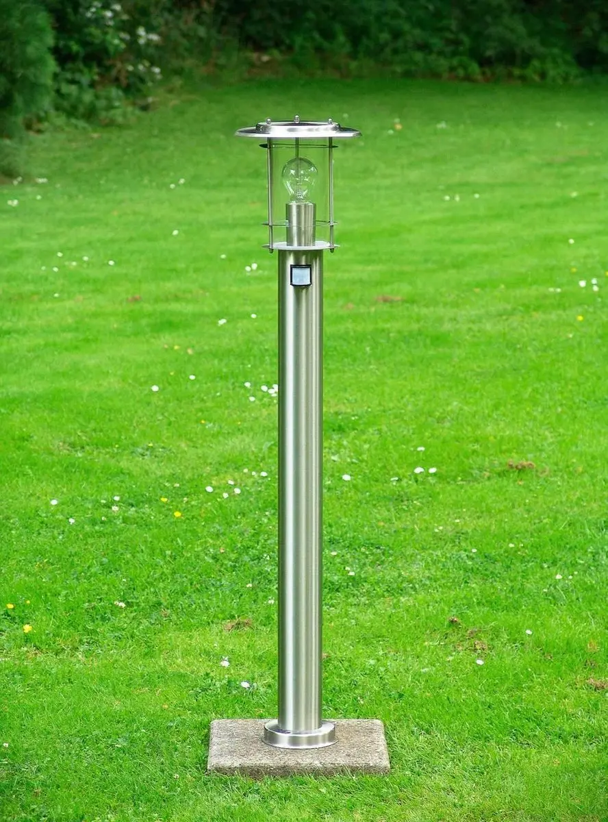 Brilliant York Staande Buitenlamp Chroom - 60W