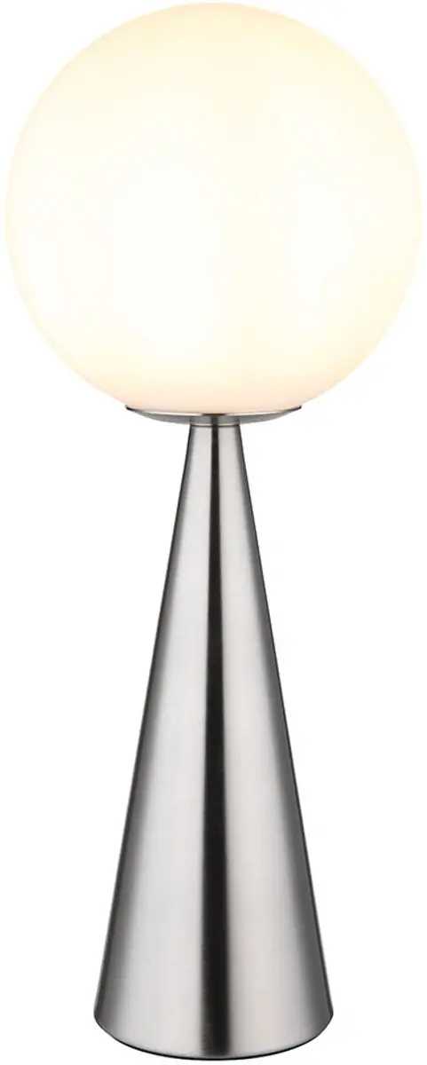Globo PinPal Tafellamp Ø20cm Staal - E27