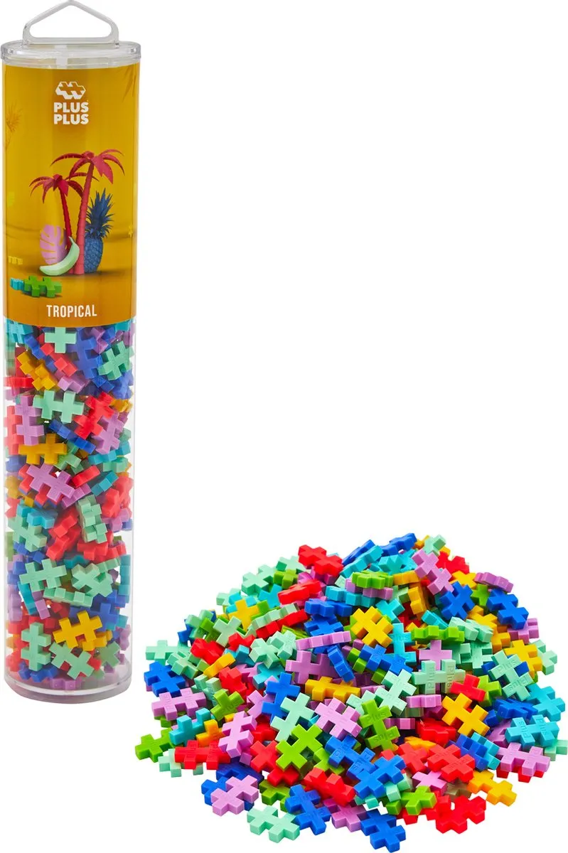 Plus-Plus Tropical Mix 240-delig Bouwset