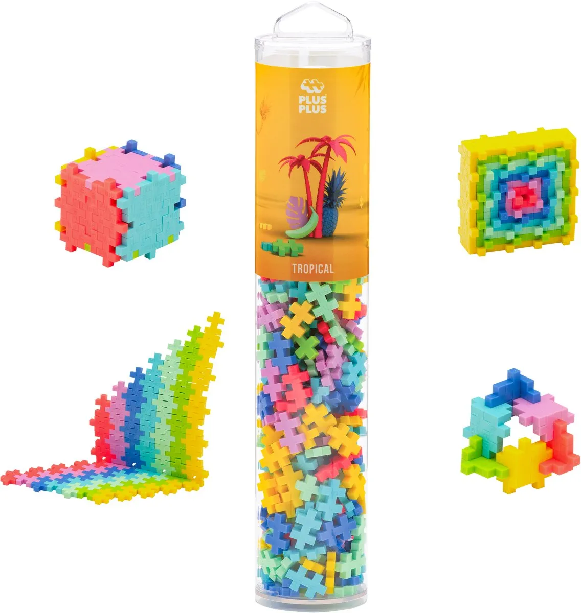 Plus-Plus Tropical Mix 240-delig Bouwset
