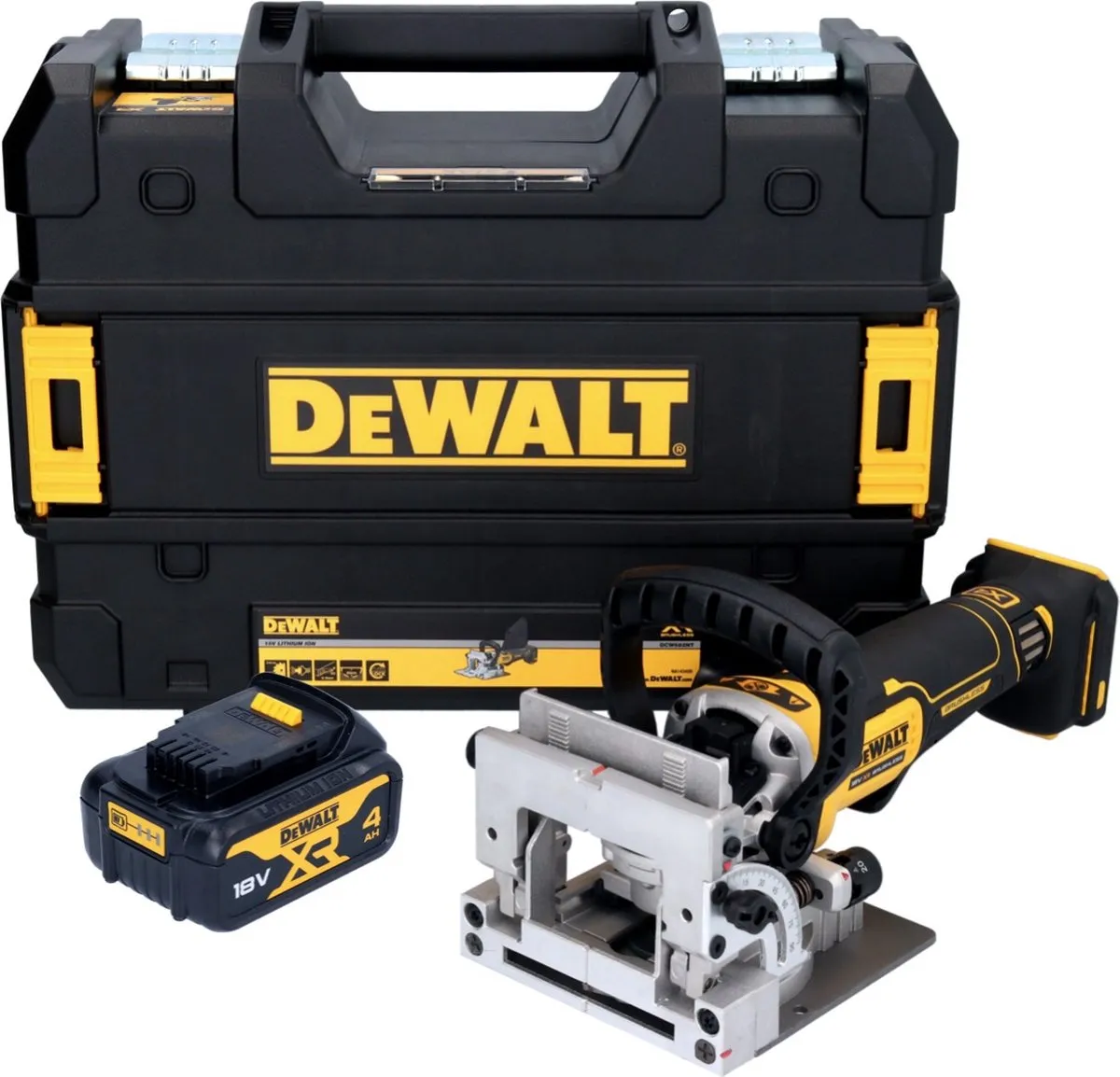 DeWalt DCW682NT Vlakdeuvelfrees 18V - 102x20mm Borstelloos - 4,0Ah - afbeelding 3 van 5