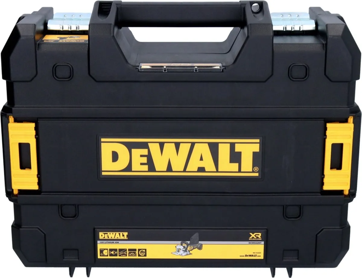 DeWalt DCW682NT Vlakdeuvelfrees 18V - 102x20mm Borstelloos - 4,0Ah - afbeelding 2 van 5