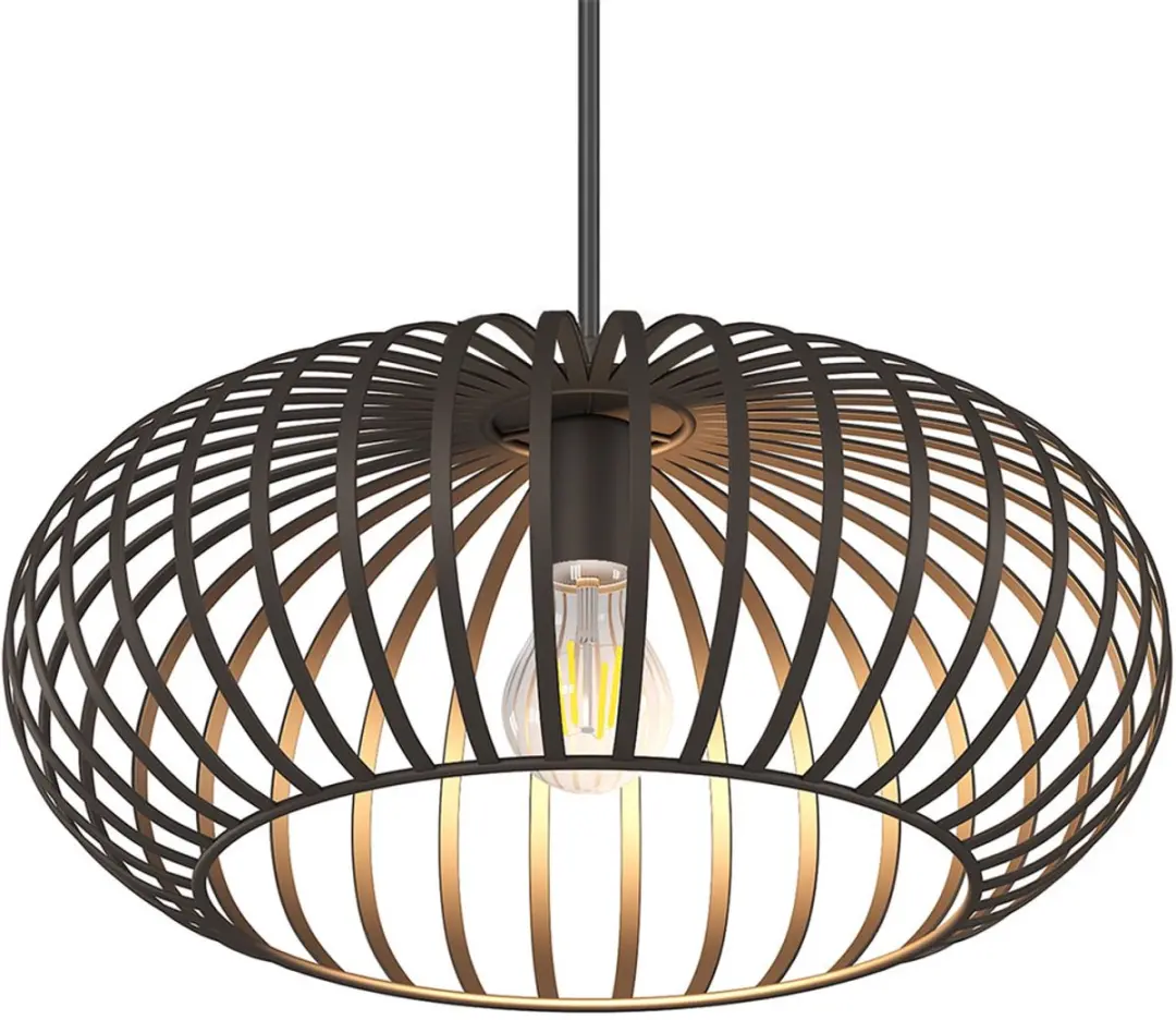 Globo MAX Hanglamp - Ø40cm - E27 - Bruin